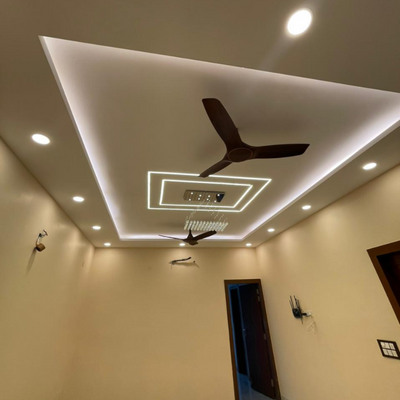 Modern gypsum false ceiling design for stylish and durable interior ceilings in residential and commercial spaces.