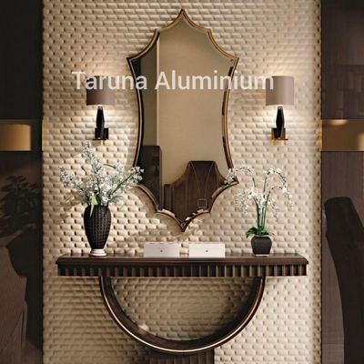 Modern LED bathroom mirror with sleek design, perfect for contemporary interiors and energy-efficient lighting.